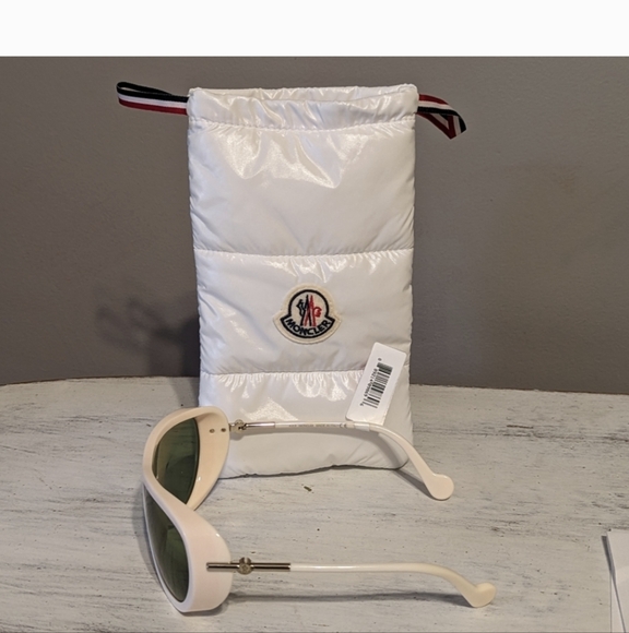 NEW Moncler Polarized Lens Aviator Sunglasses ML 0128 - Picture 2 of 13